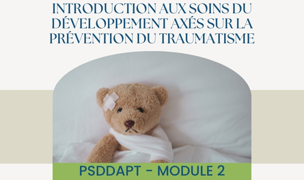 PSDDAPT - Module 2: Introduction aux soins du développement axés sur la prévention du traumatisme