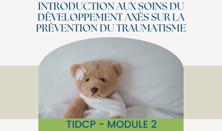 PSDDAPT - Module 2: Introduction aux soins de développement axés sur la prévention du traumatisme